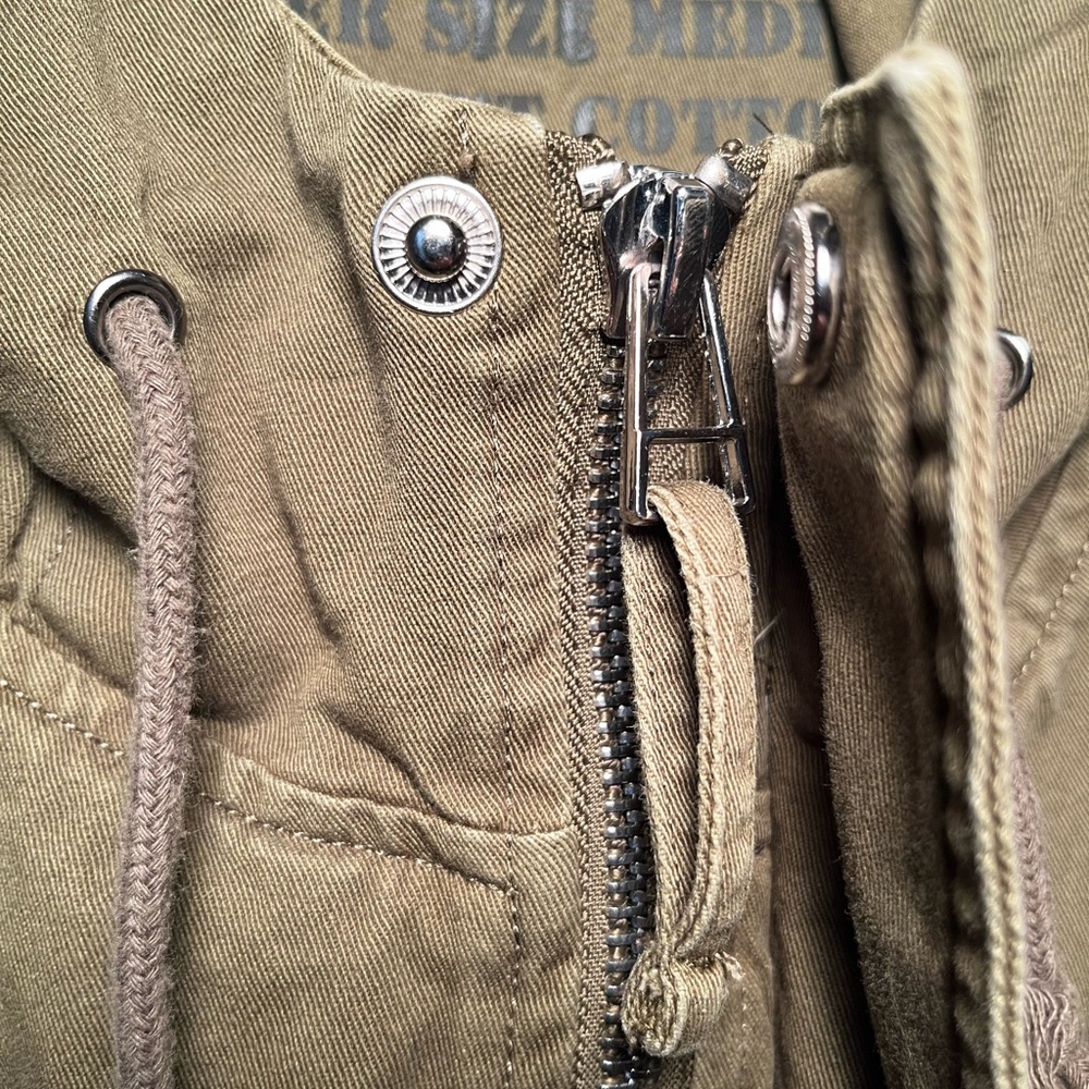 Straight To Hell Green Fishtail Parka medium - Picture 4 of 11